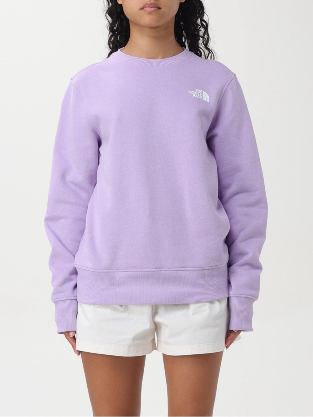 The North Face Men's Crewneck Sweatshirt in Lavender Purple
